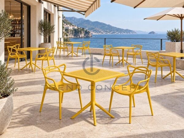 Balkon Masa Sandalye Takımı Maestro Punto 2 Kişilik