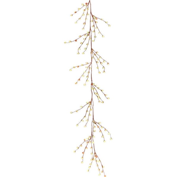 Kristal Taşlı Garland 110 cm | Düğün ve Davet Masası Süsü – Kehribar