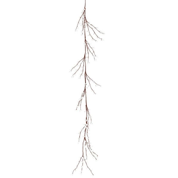 Kristal Taşlı Garland 110 cm | Düğün ve Davet Masası Süsü – Şeffaf