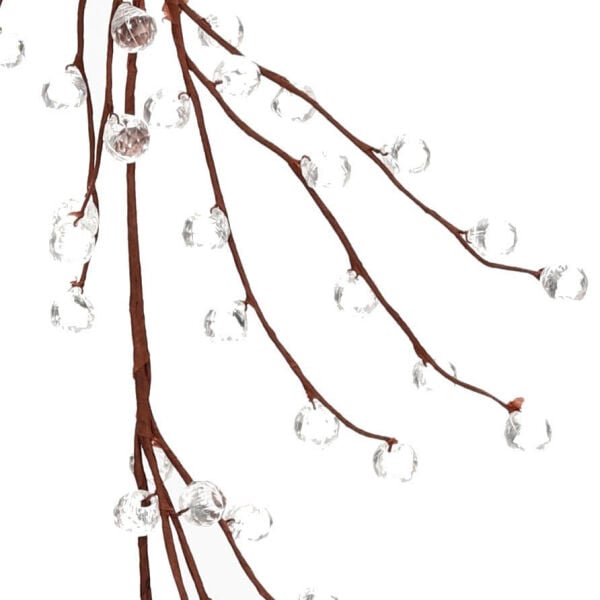 Kristal Taşlı Garland 110 cm | Düğün ve Davet Masası Süsü – Şeffaf