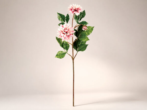 Pembe Yapay Yıldız Çiçeği Dalı 86 cm