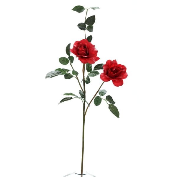 Yapay Çiçek Royal Rose Tomurcuklu Gül 100cm Kırmızı