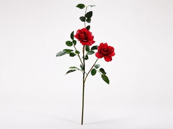 Kırmızı Yapay Gül 100 cm – Tomurcuklu