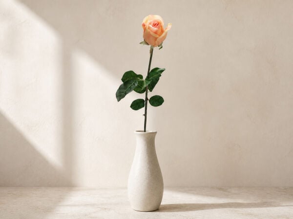 Yapay Gül Tek Dal 72 cm Somon