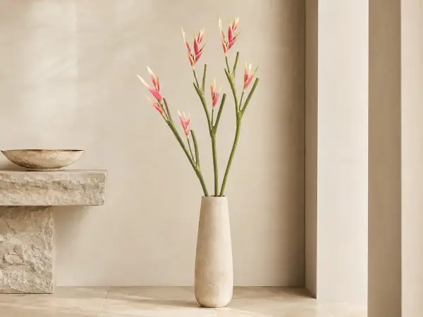 Büyük Yapay Helikonya Çiçeği 138 cm – Pembe