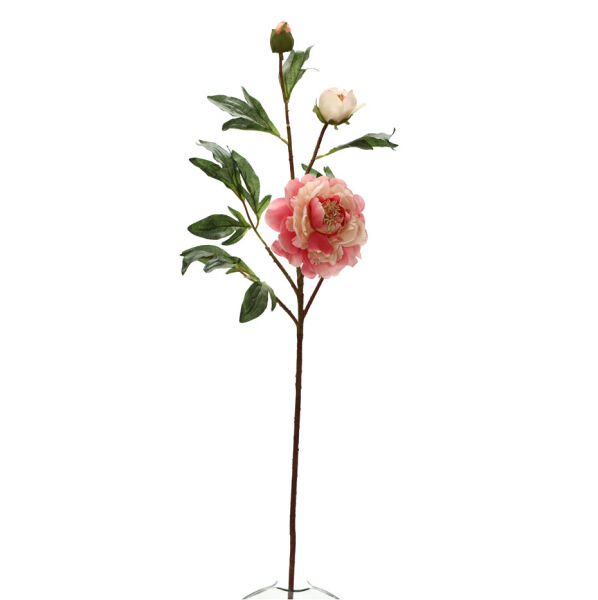 Yapay Çiçek Sakayık Royal Peony 109cm Pembe