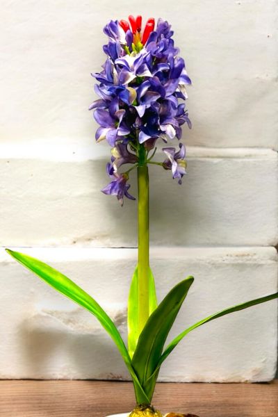 Yapay Çiçek Sümbül 38cm Mor