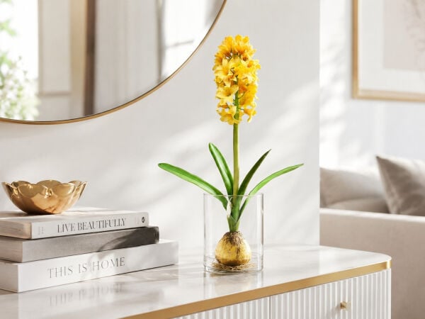 Yapay Sümbül 38 cm Sarı