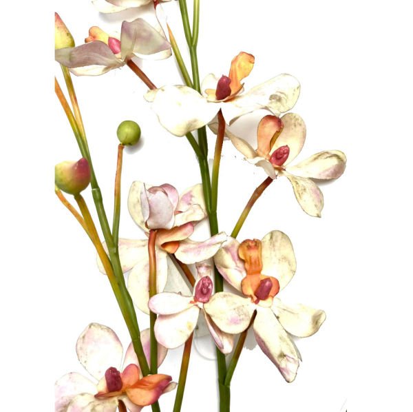 Yapay Çiçek California Orkide 112cm Krem