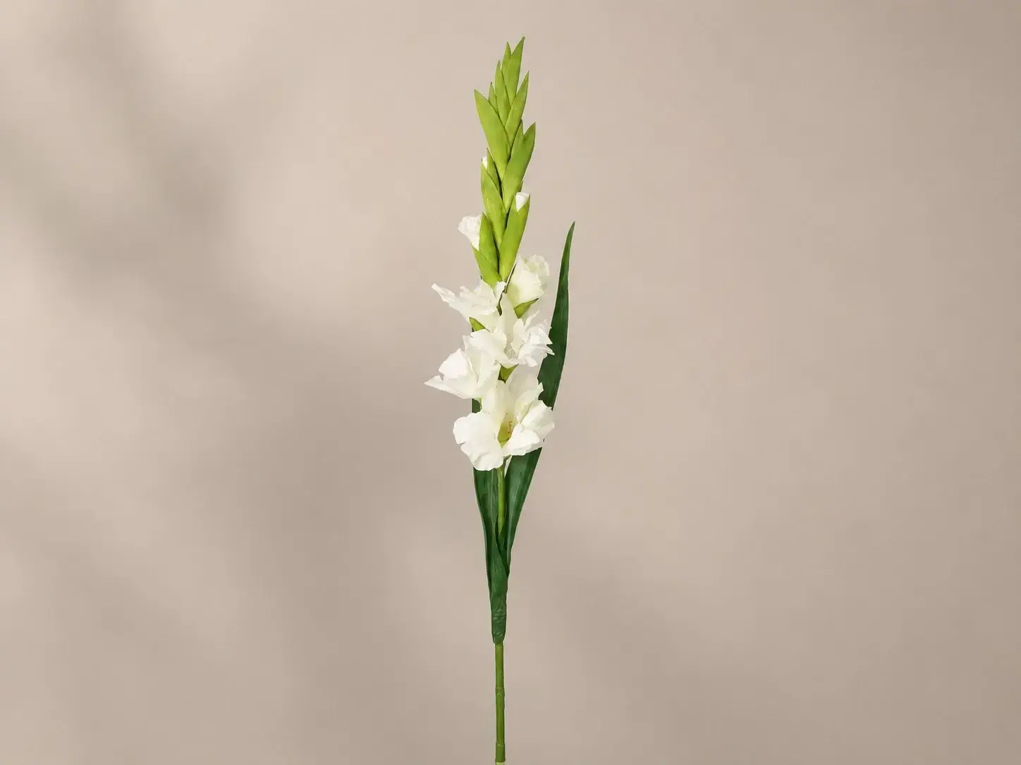 Yapay Çiçek Glayöl Bahar Dalı Beyaz 90 cm