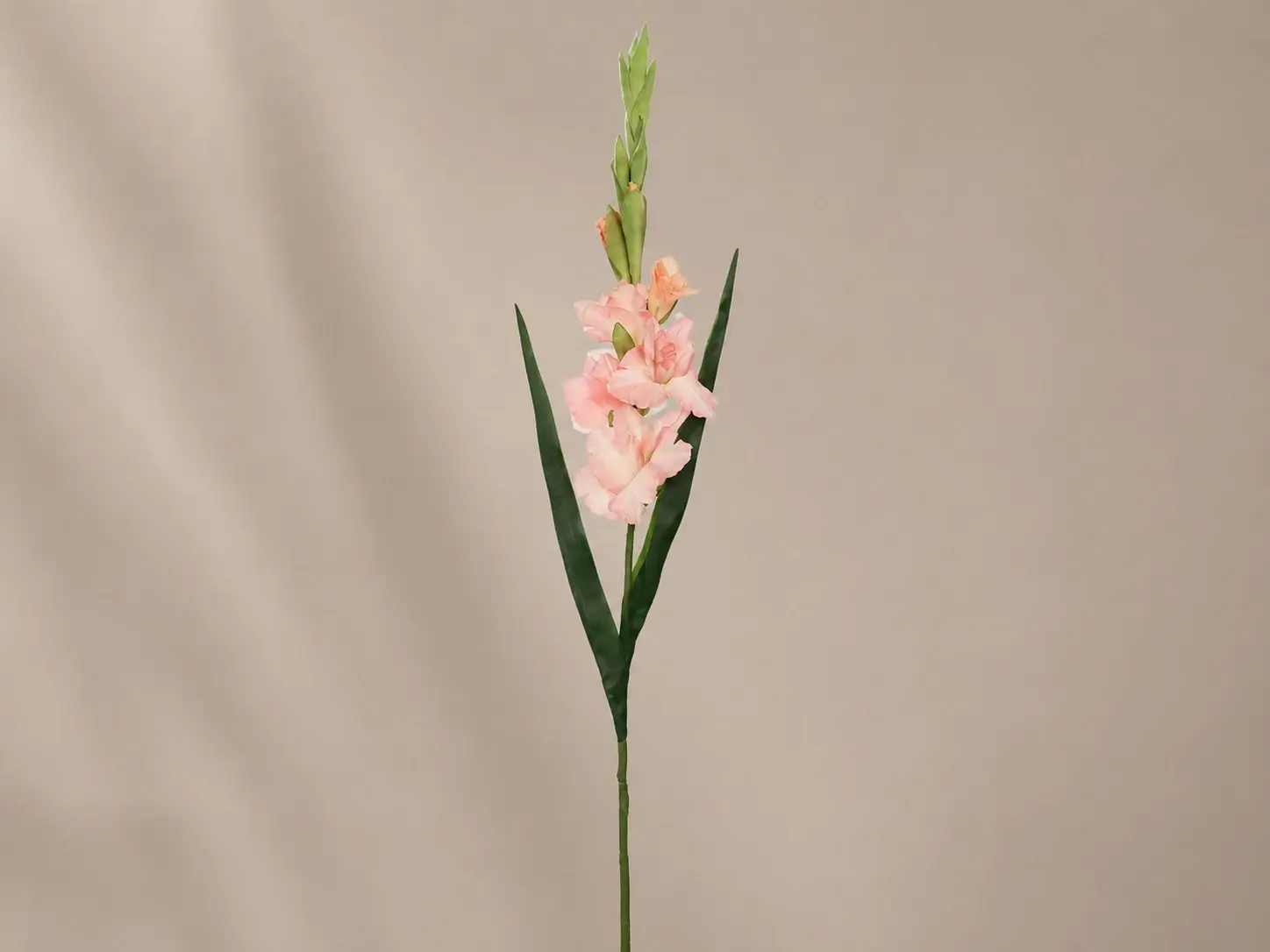 Açık Pembe Yapay Glayöl Dalı 90 cm