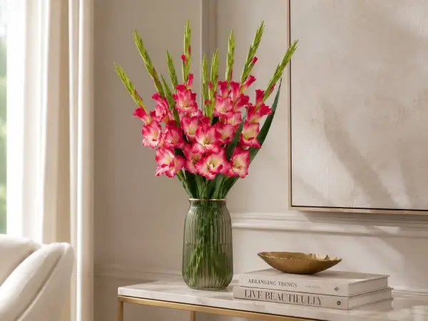 Pembe Yapay Glayöl Dalı 90 cm