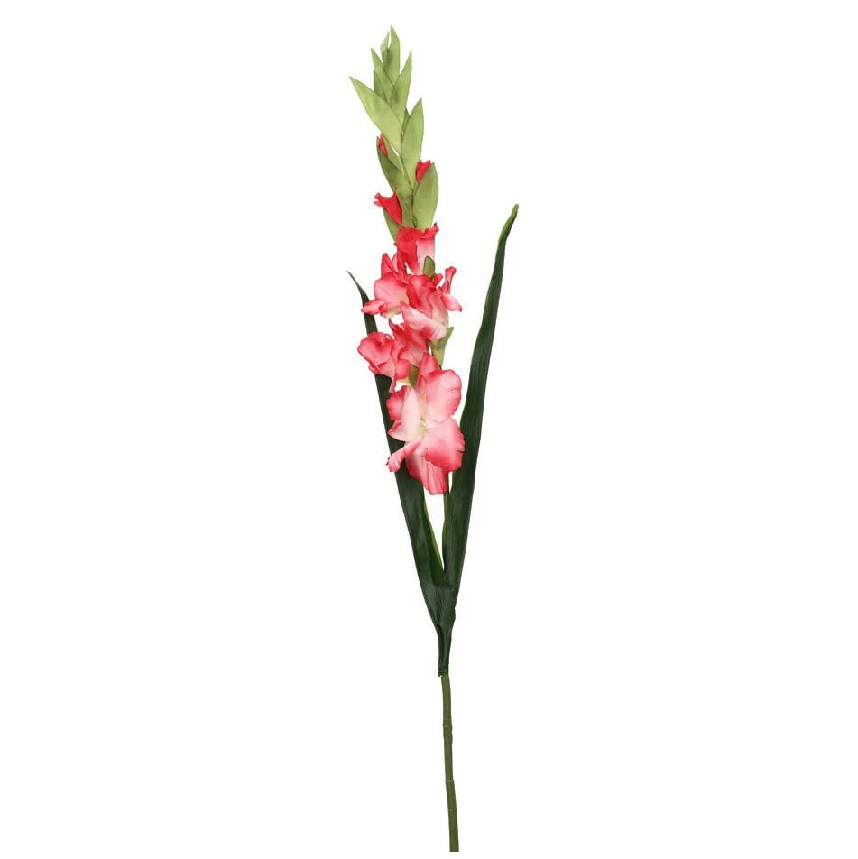 Yapay Çiçek Glayör Gladiola 110cm Pembe