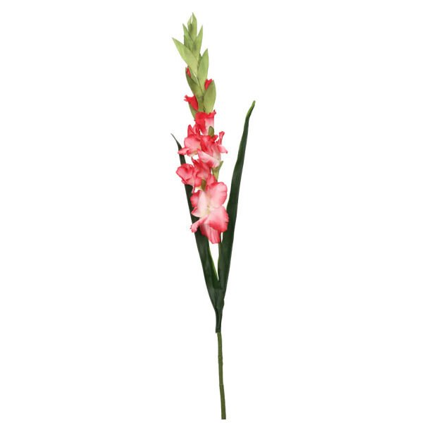 Yapay Çiçek Glayör Gladiola 110cm Pembe