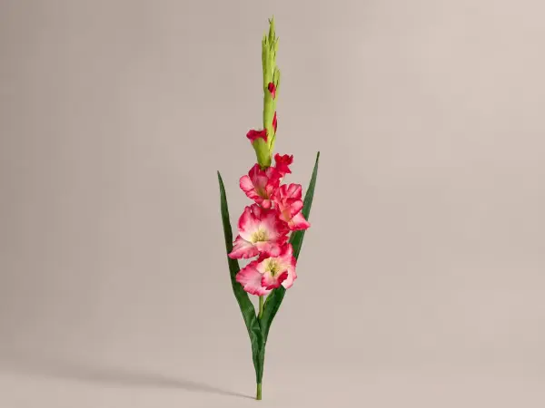 Yapay Çiçek Glayöl Bahar Dalı Pembe 90cm