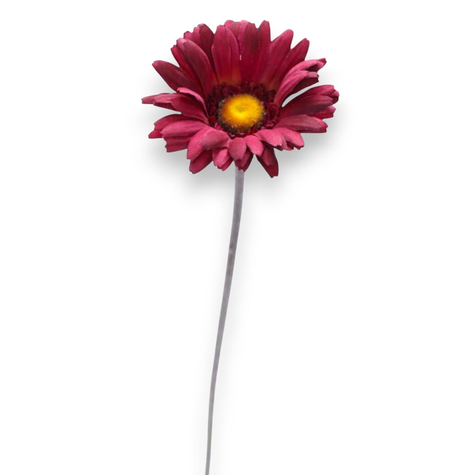 Mor Yapay Papatya Gerbera Dalı 63 cm