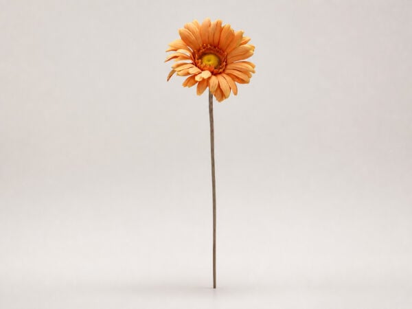 Yapay Gerbera Papatya 63 cm Turuncu