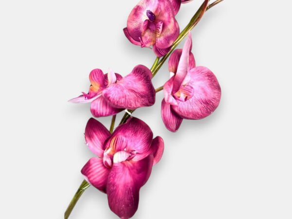140 cm Phalaenopsis Yapay Orkide - Mor