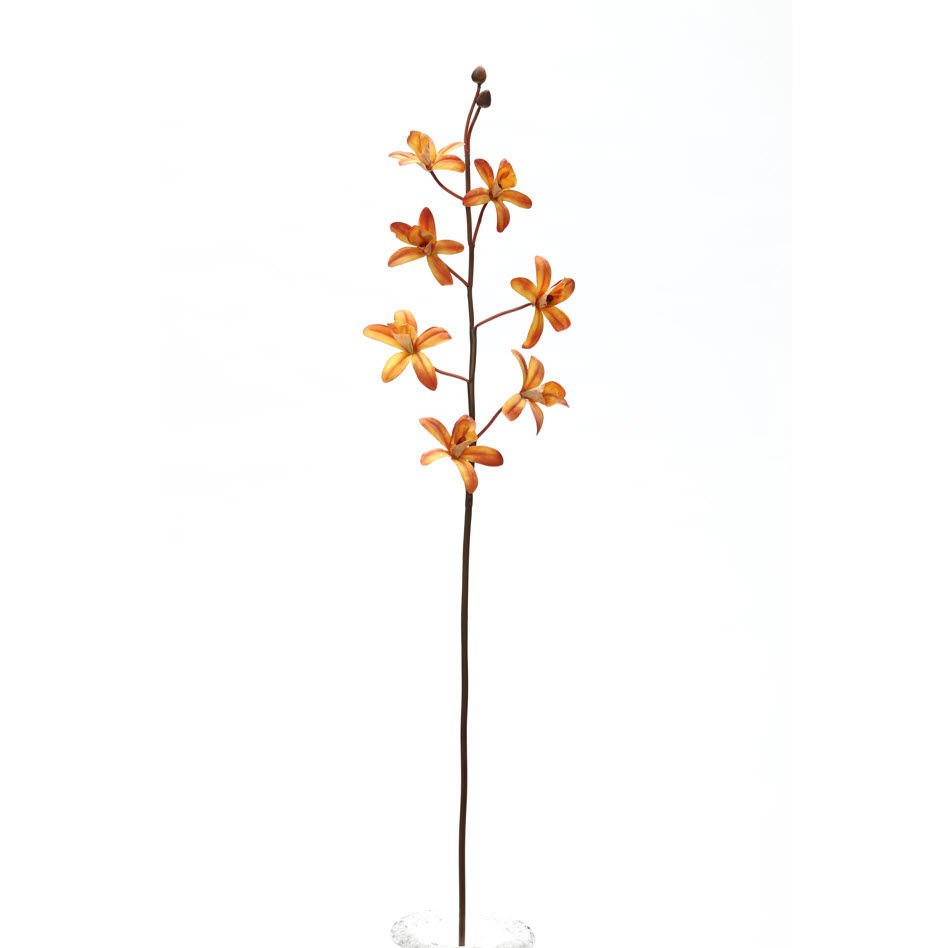 Yapay Çiçek Orkide 90cm Sarı