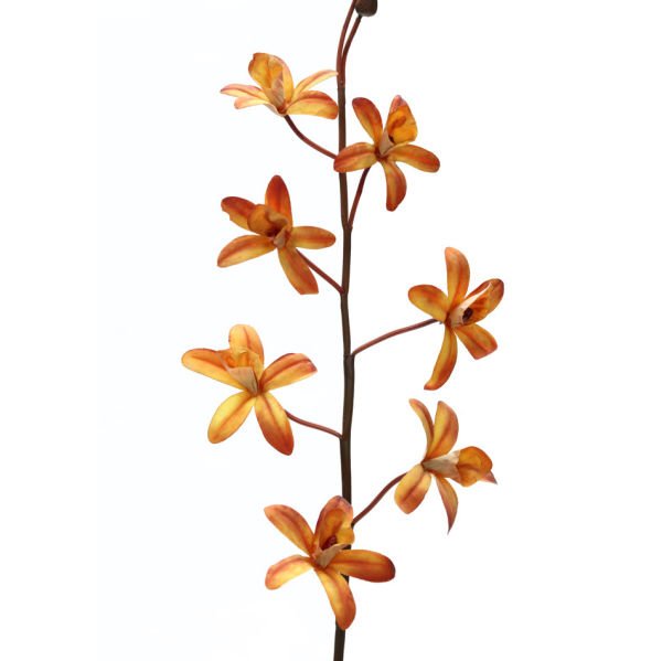 Yapay Çiçek Orkide 90cm Sarı