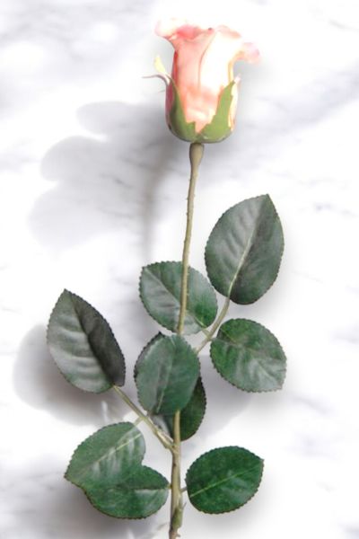 Yapay Çiçek Gül 72cm Somon