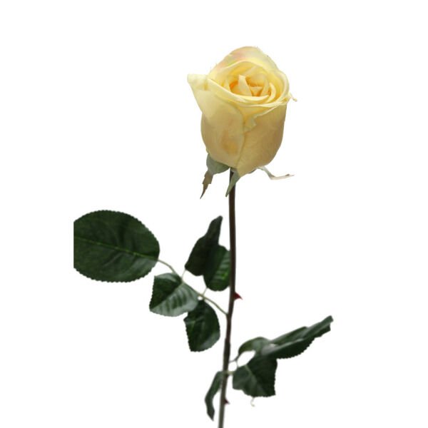 Yapay Çiçek Gül 72cm Sarı