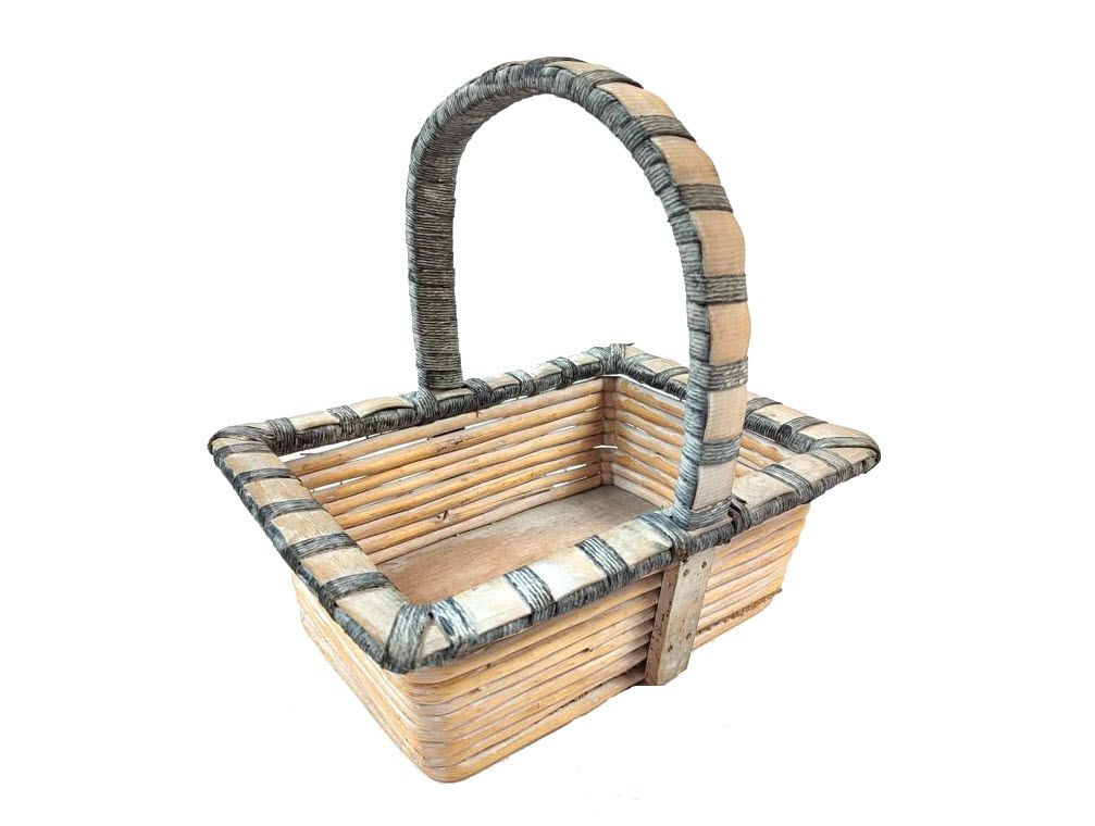 Hasır Sepet 32x25x25cm