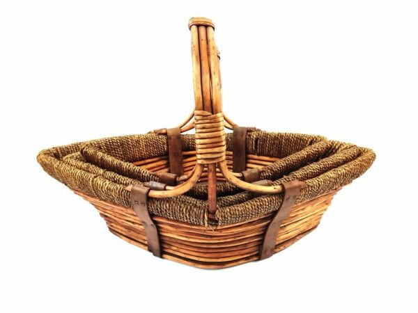 Hasır Sepet 40x17x25cm