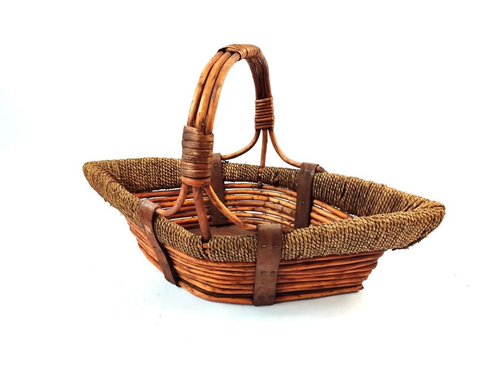 Hasır Sepet 40x17x25cm
