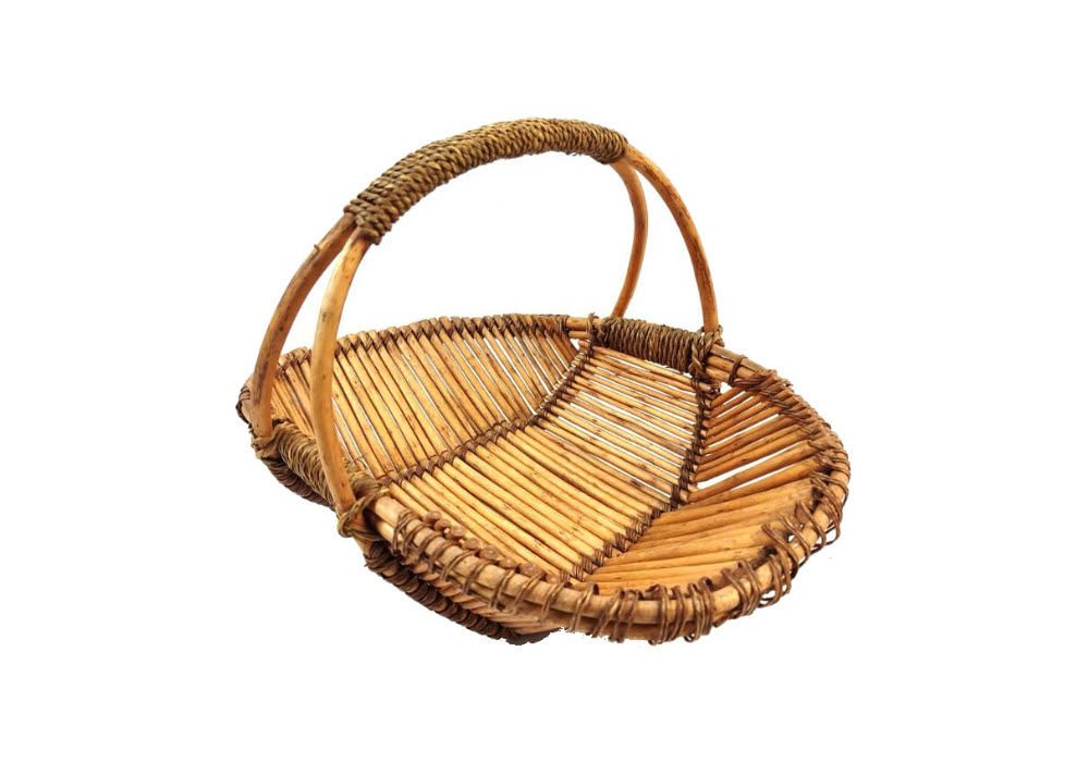 Hasır Sepet 32x22x25cm