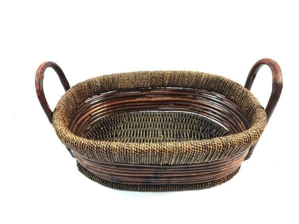 Hasır Sepet 44x34x14cm