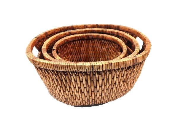 Hasır Sepet 47x34x24cm