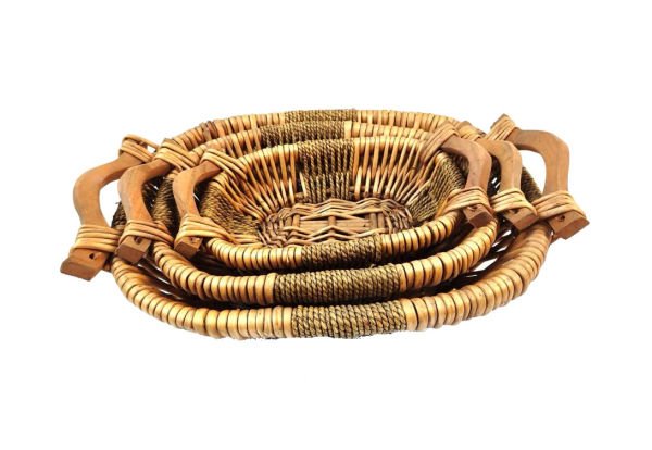 Hasır Sepet 43x30x10cm