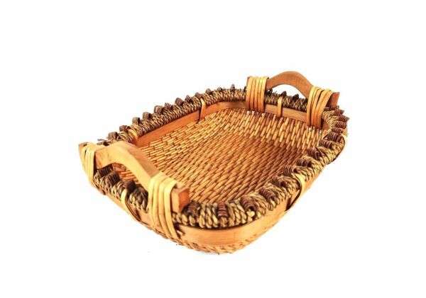 Hasır Sepet 30x24x8cm