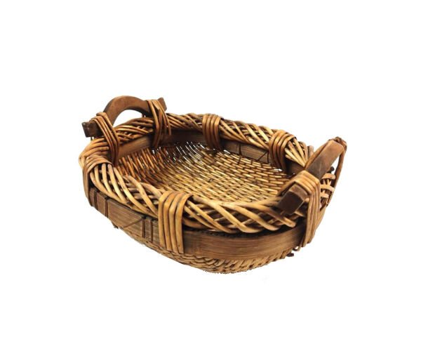 Hasır Sepet 27x21x9cm