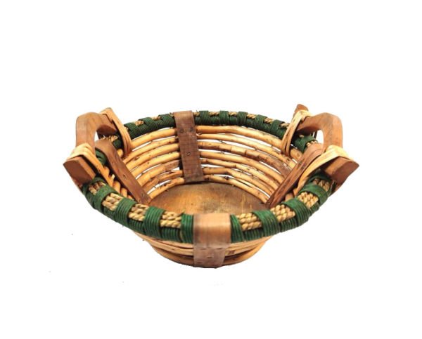 Hasır Sepet 24x24x11cm