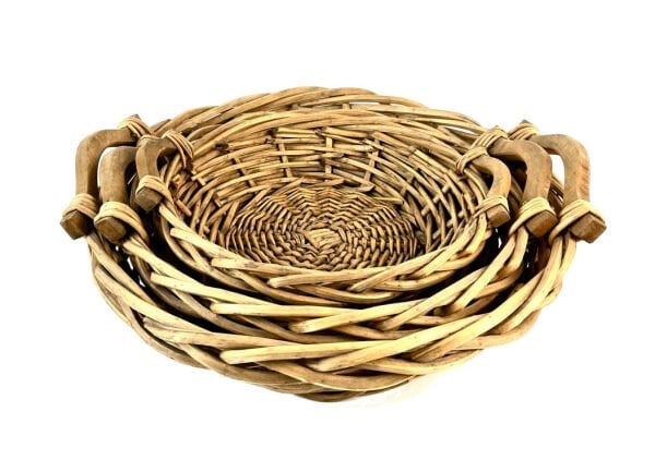 Hasır Sepet 50x50x15cm