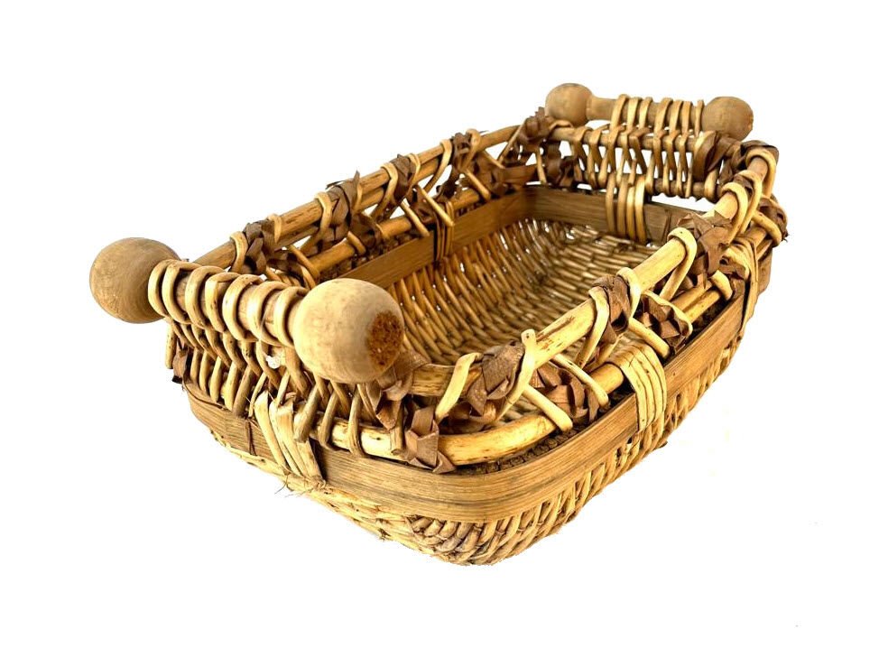 Hasır Sepet 42x25x14cm