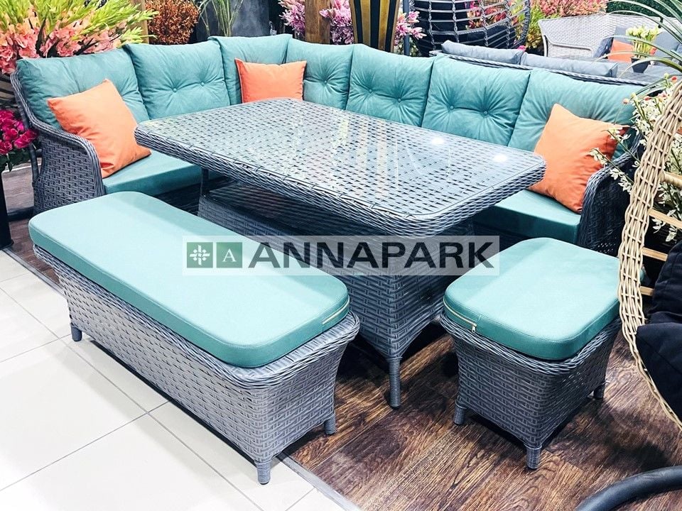 Annapark Marbella Rattan Köşe Takımı