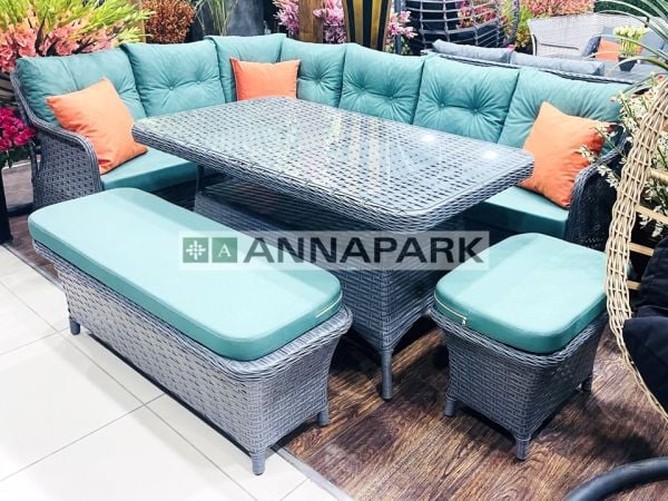 Annapark Marbella Rattan Köşe Takımı