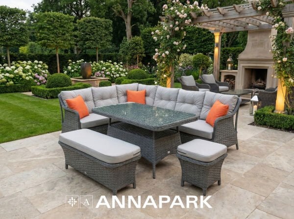 Marbella Köşe Takımı Antrasit