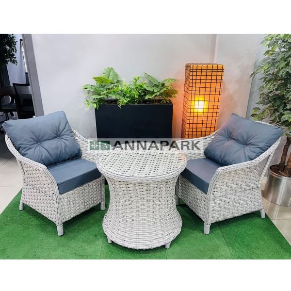 Annapark Westin Rattan Oturma Grubu - Açık Gri