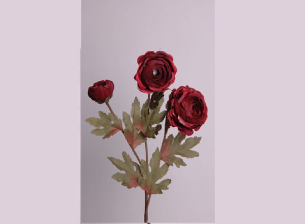 Yapay Çiçek Kamelya 76cm Bordo