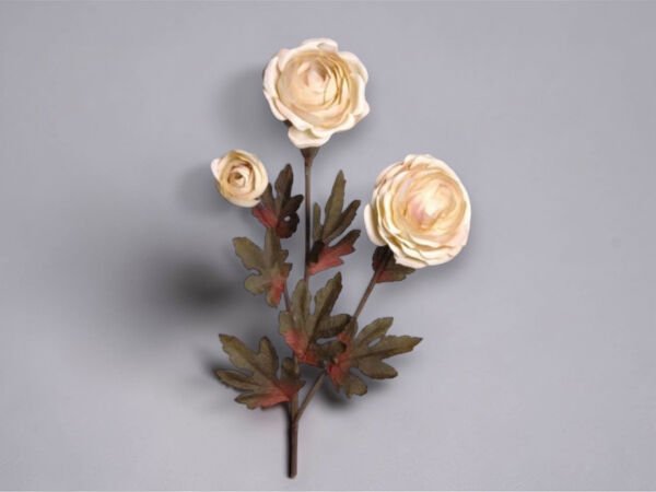 Yapay Kamelya Tek Dal 76 cm - Krem