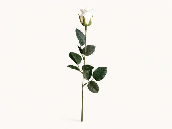 Beyaz Yapay Gül 72 cm – 537