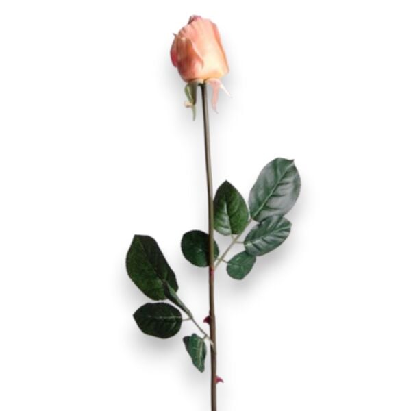 Yapay Turuncu Gül Tek Dal (72 cm)