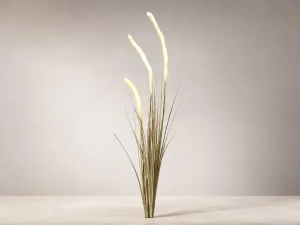 Yapay Saz Bitkisi Krem Püsküllü 140 cm