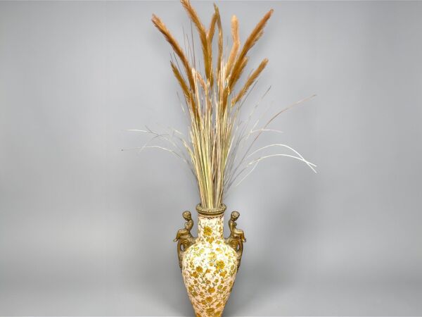 İthal Yapay Pampas Sazlık 140 cm - Kahverengi