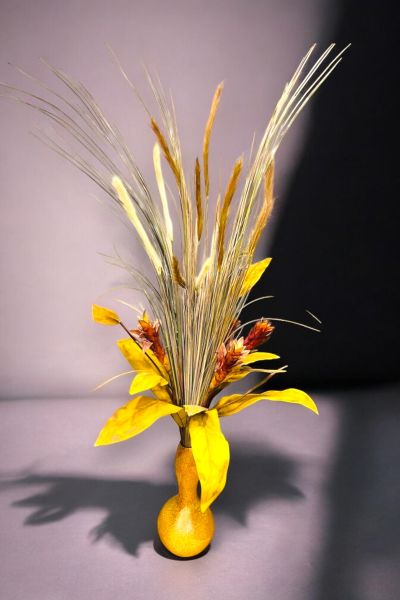 İthal Yapay Pampas Lavender Grass & Cattail 138cm
