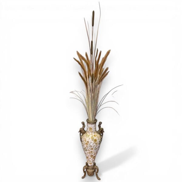 İthal Yapay Cattail Sazlık 183 cm - Kahverengi